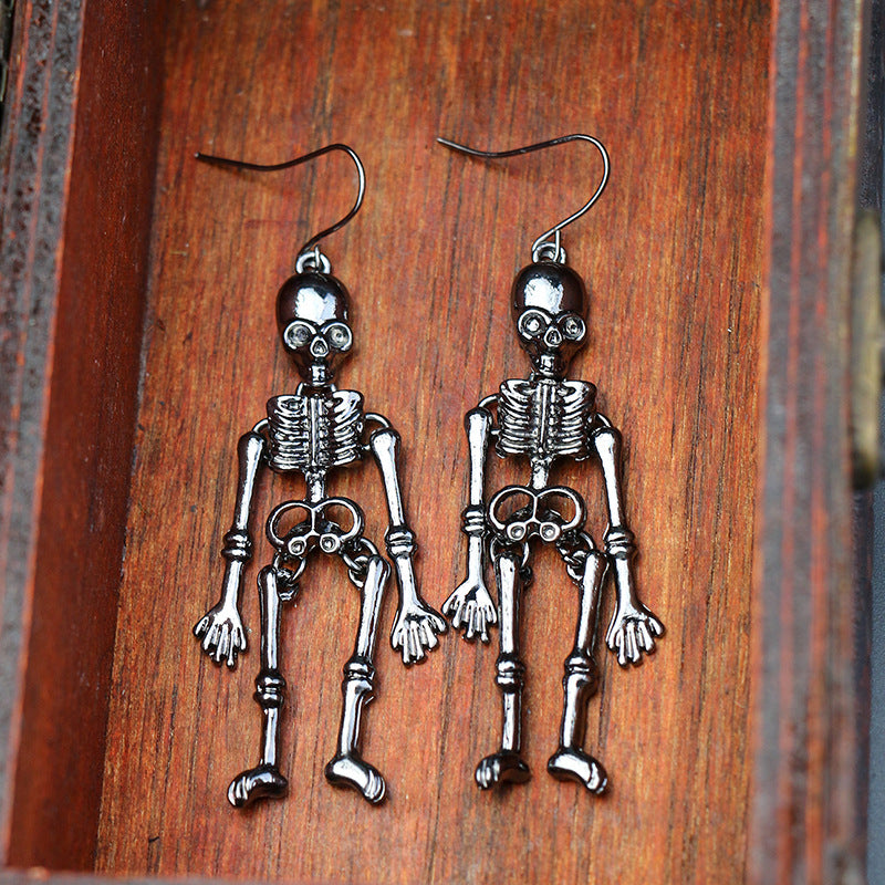 Fashorio Skeleton Alloy Earrings