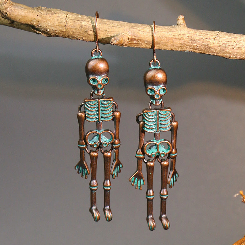 Fashorio Skeleton Alloy Earrings