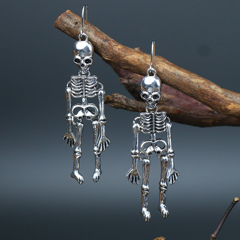 Fashorio Skeleton Alloy Earrings