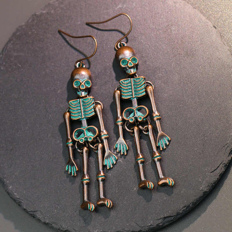 Fashorio Skeleton Alloy Earrings