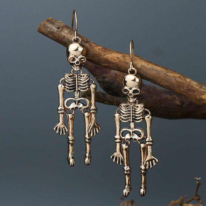 Fashorio Skeleton Alloy Earrings