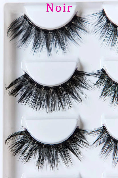SO PINK BEAUTY Faux Mink Eyelashes 5 Pairs - Fashorio