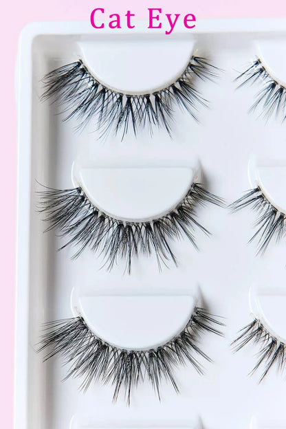 SO PINK BEAUTY Faux Mink Eyelashes 5 Pairs - Fashorio