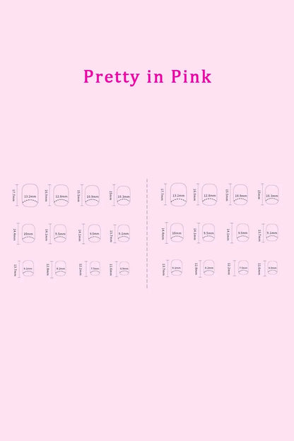SO PINK BEAUTY Press On Nails 2 Packs - Fashorio