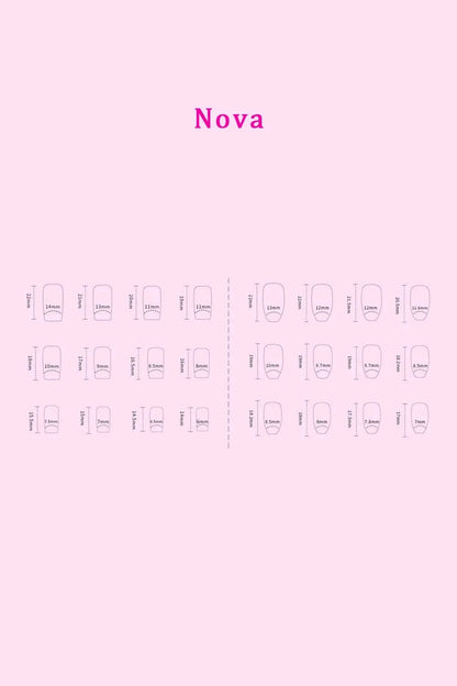 SO PINK BEAUTY Press On Nails 2 Packs - Fashorio