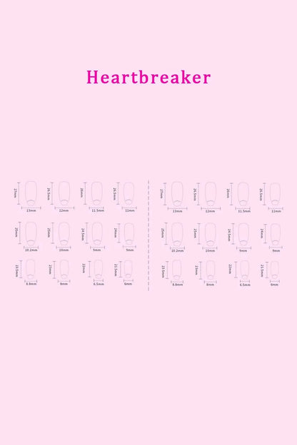 SO PINK BEAUTY Press On Nails 2 Packs - Fashorio