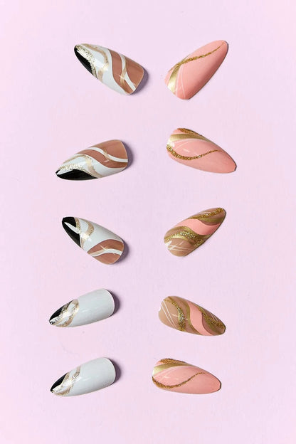 SO PINK BEAUTY Press On Nails 2 Packs - Fashorio
