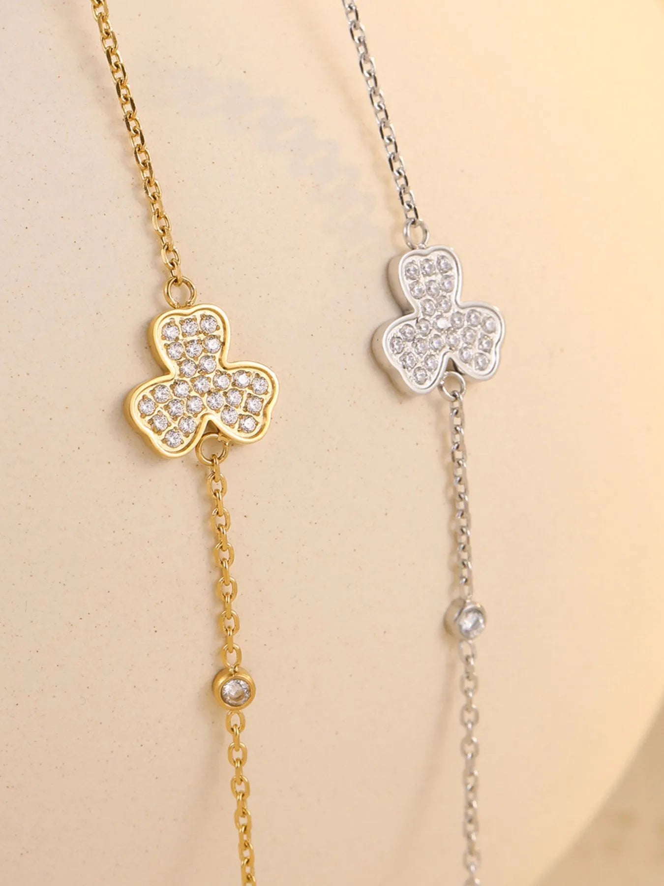 Fashorio Stainless Steel Zircon Bracelet