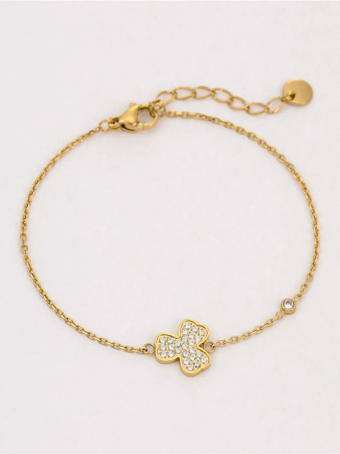 Fashorio Stainless Steel Zircon Bracelet