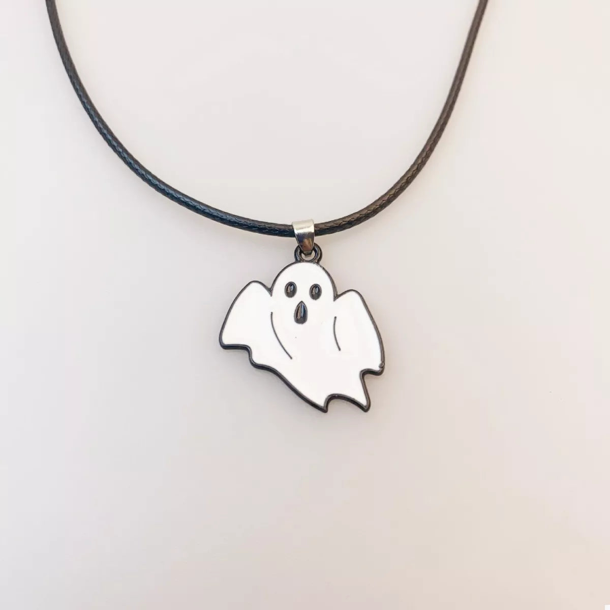 Fashorio Style B / One Size Halloween Ghost Pendant Necklace