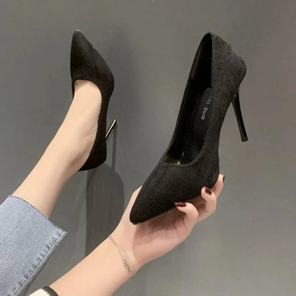 Point Toe Stiletto Pumps Style C - Fashorio