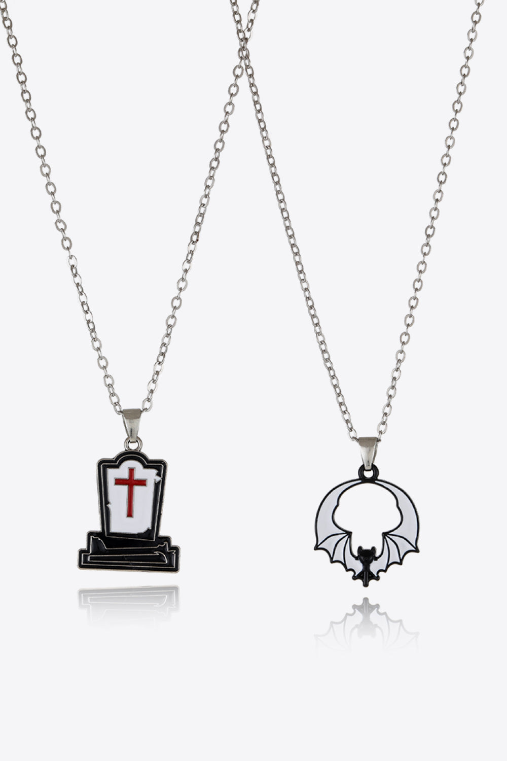 Fashorio Style E / One Size Two-Piece Halloween Theme Necklace Set