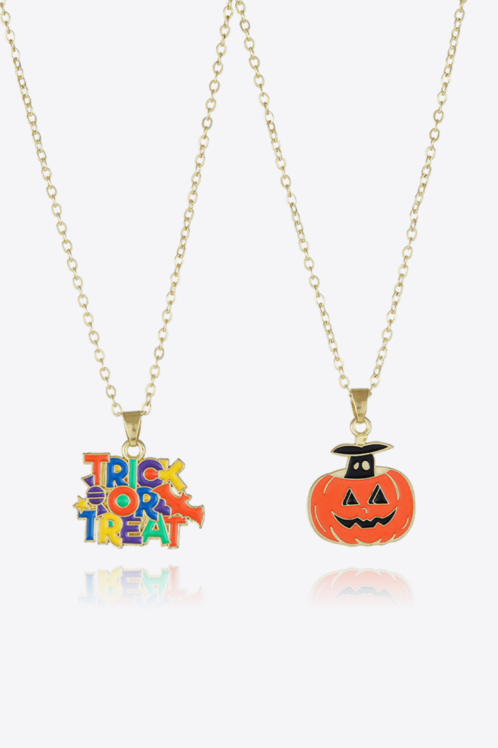 Fashorio Style I / One Size Two-Piece Halloween Theme Necklace Set