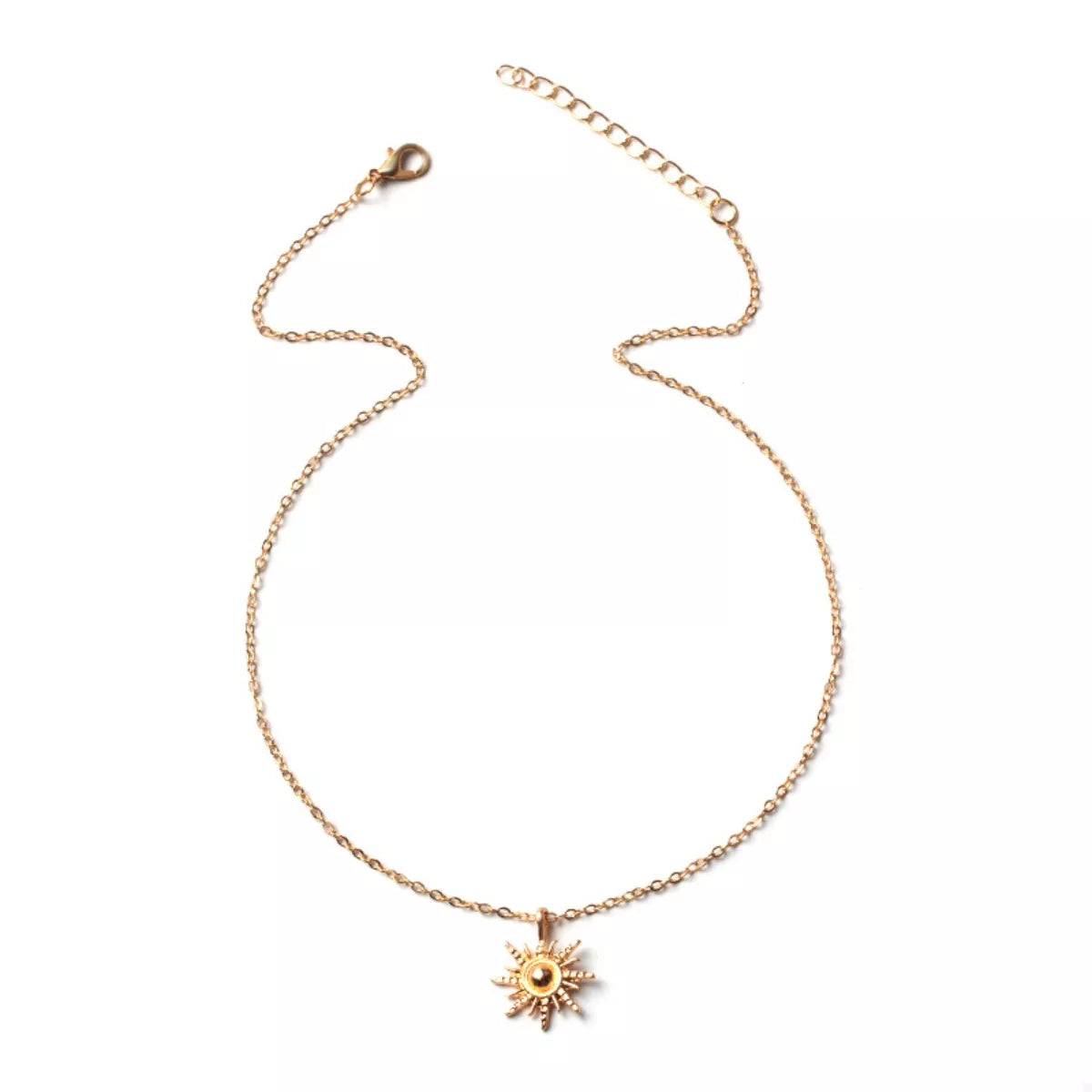 Fashorio Sunburst Pendant Necklace