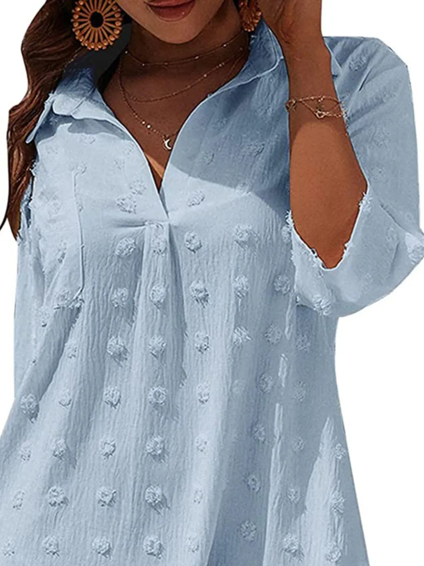 Fashorio Swiss Dot Cover-Up