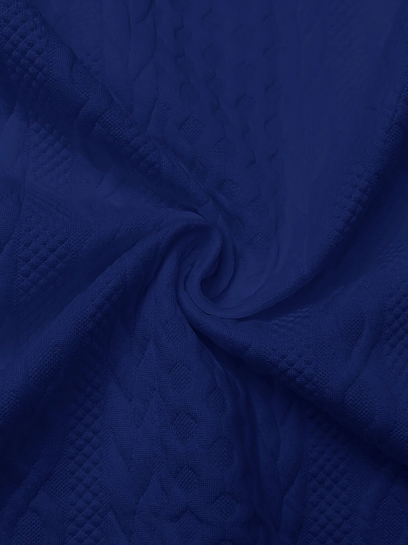 Fashorio Texture Zip Up Long Sleeve Jacket