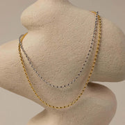 Fashorio Titanium Steel Beaded Necklace
