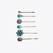 Fashorio Turquoise Alloy Hairpin