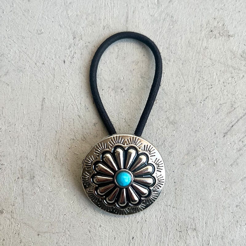 Fashorio Turquoise Round Shape Hair Rope