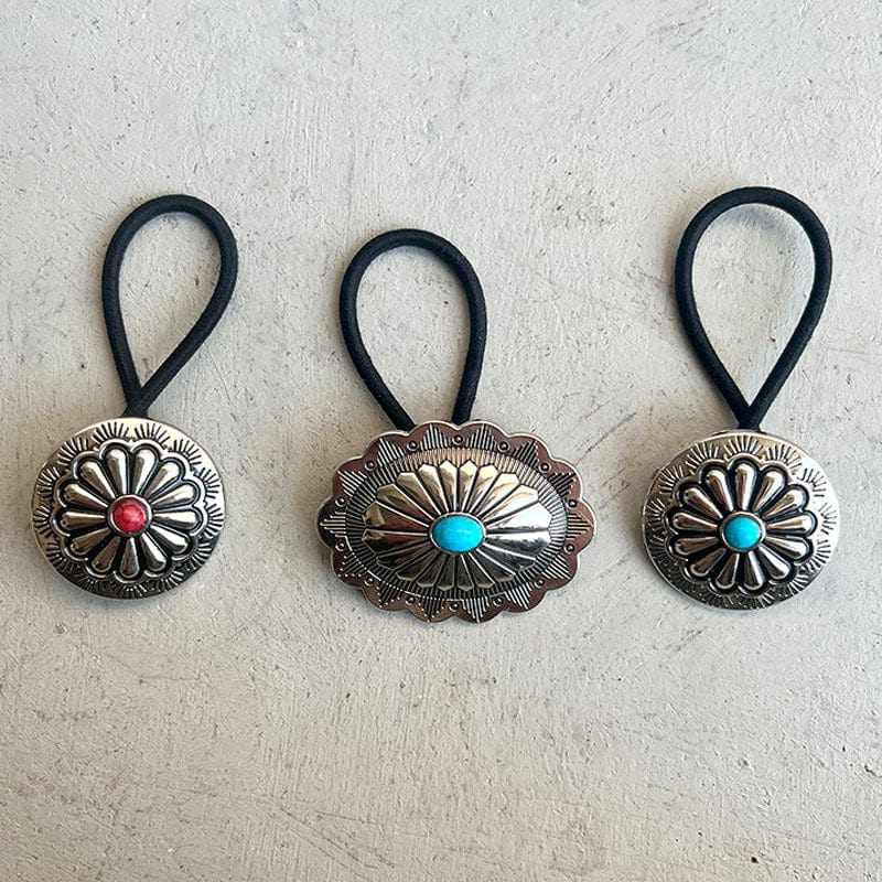 Fashorio Turquoise Round Shape Hair Rope