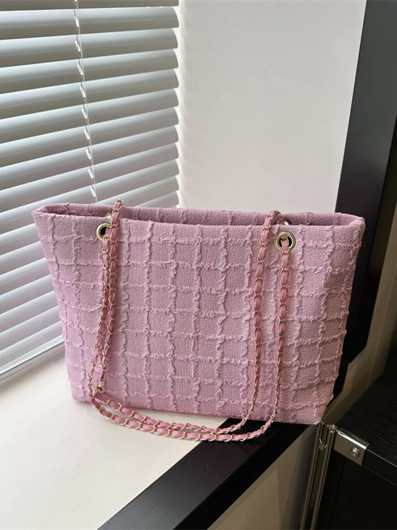 Fashorio Tweed Chain Shoulder Bag