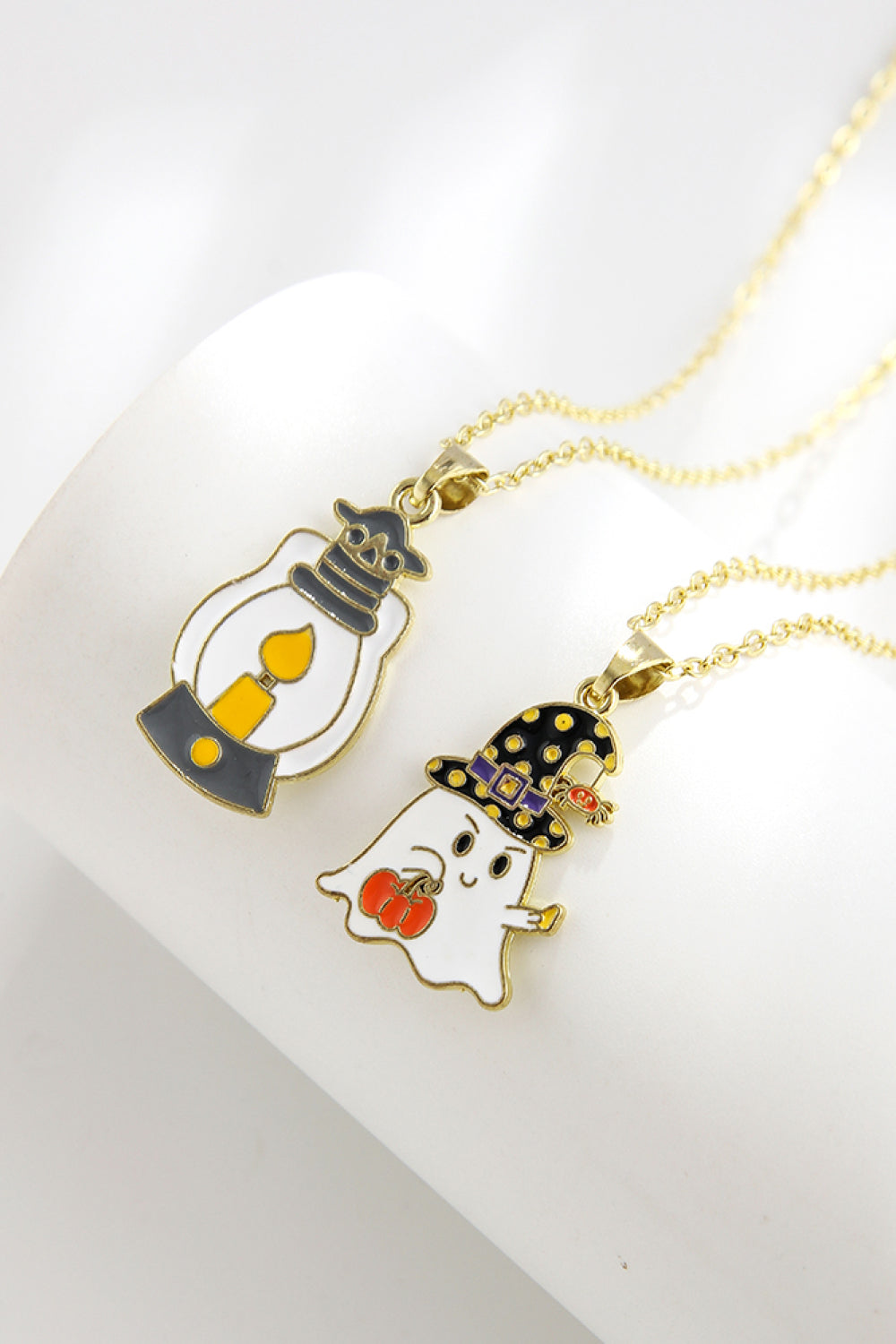 Fashorio Two-Piece Halloween Theme Necklace Set