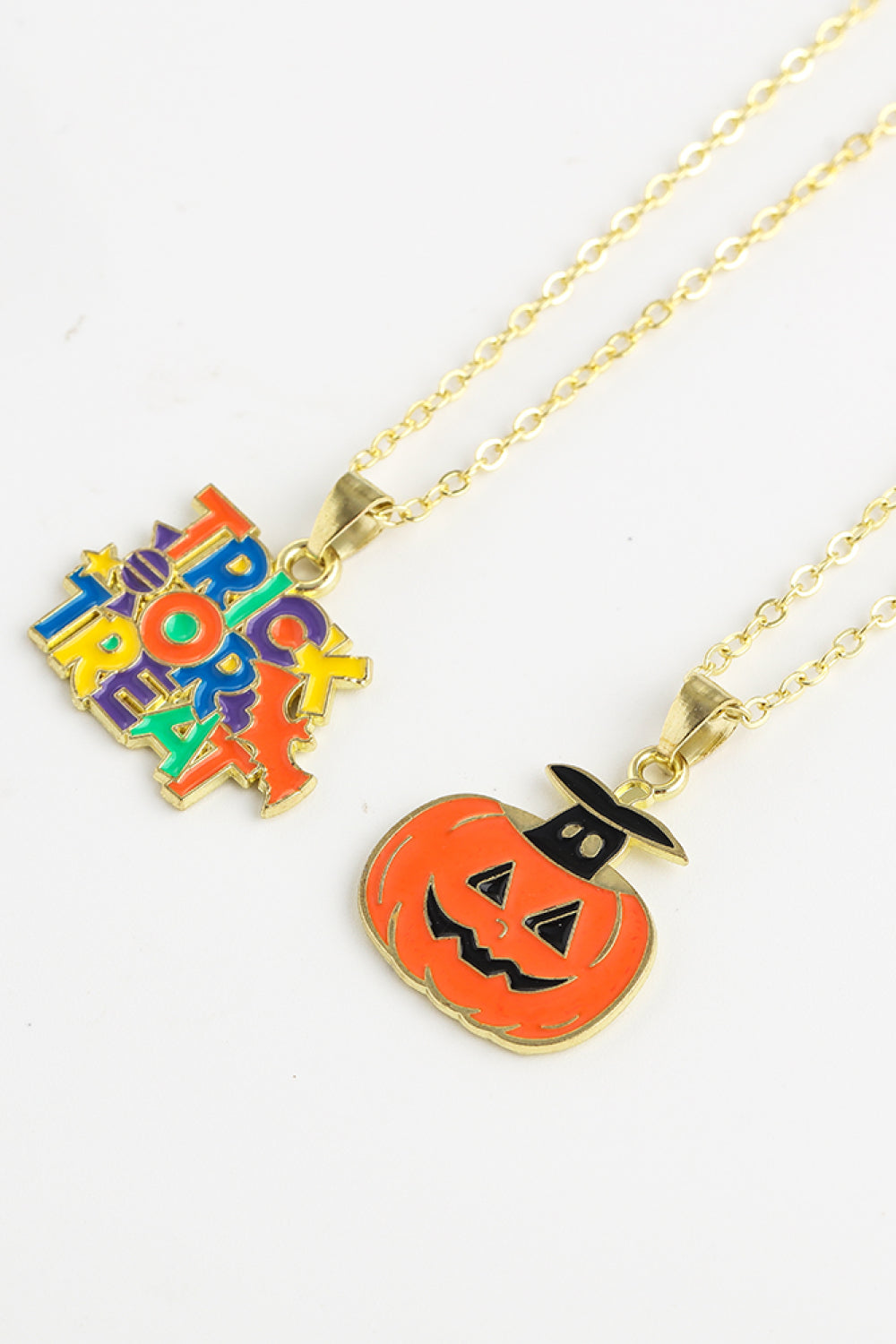 Fashorio Two-Piece Halloween Theme Necklace Set