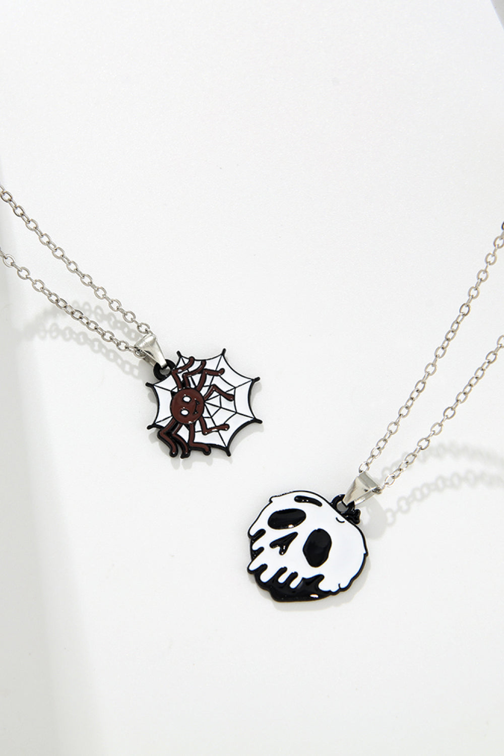 Fashorio Two-Piece Halloween Theme Necklace Set