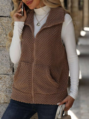 Fashorio Vests Zip-Up Vest Coat
