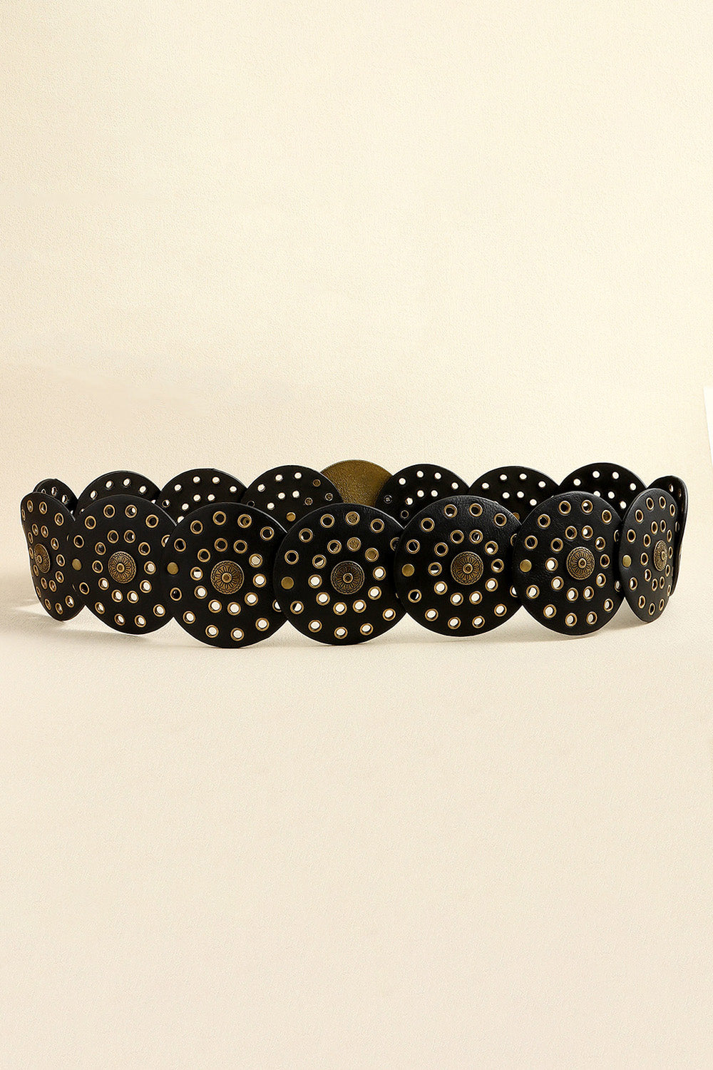 Fashorio Vintage PU Leather Wide Belt