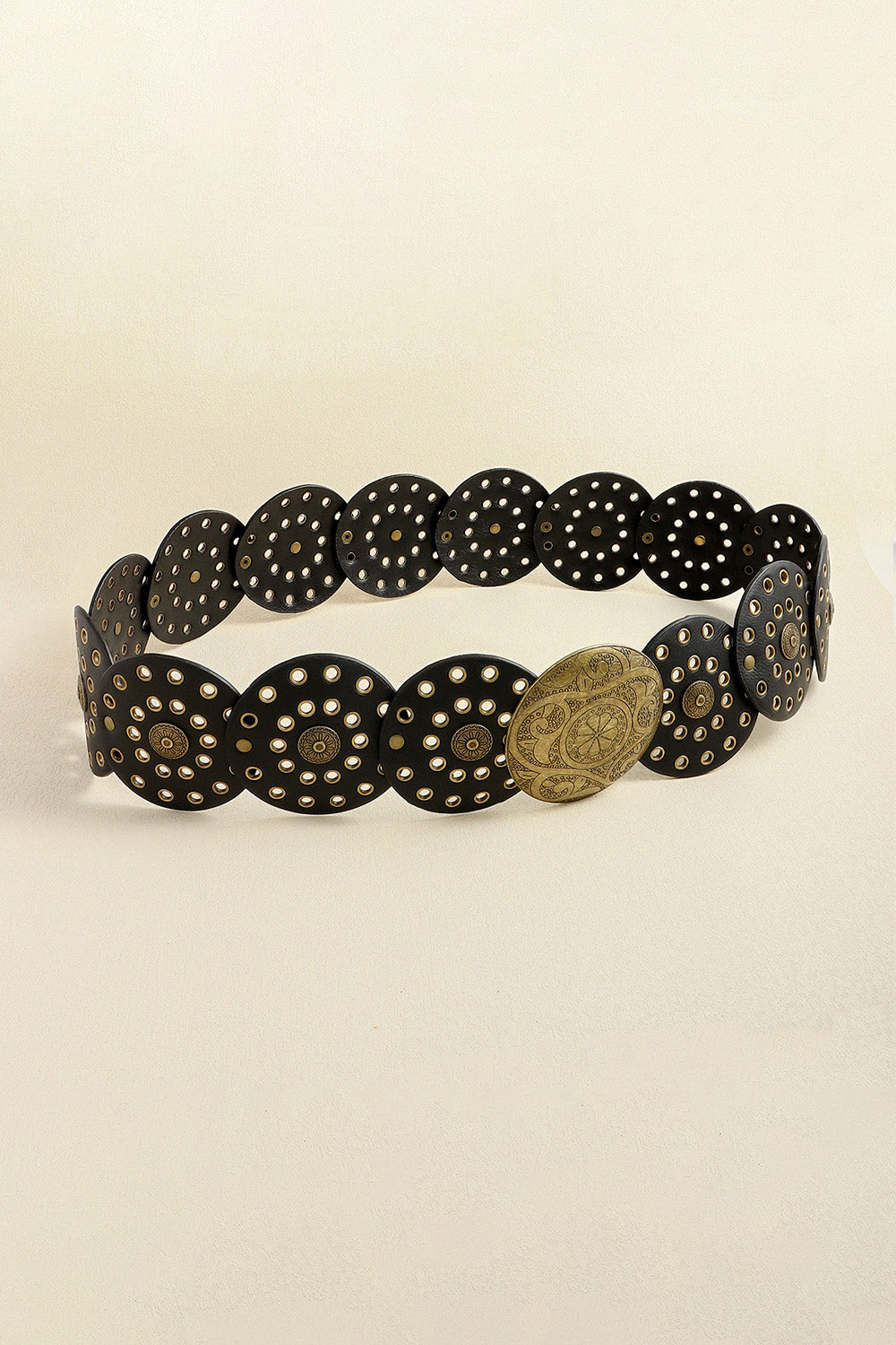 Fashorio Vintage PU Leather Wide Belt