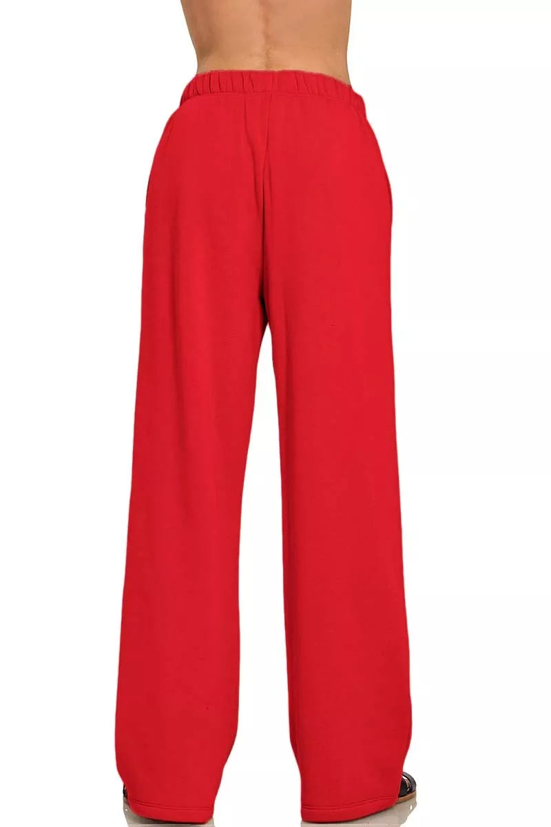 Fashorio Zenana Fleece Sweatpant with Pockets