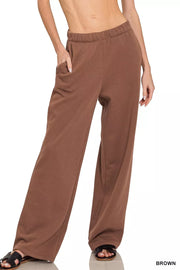 Fashorio Zenana Fleece Sweatpant with Pockets