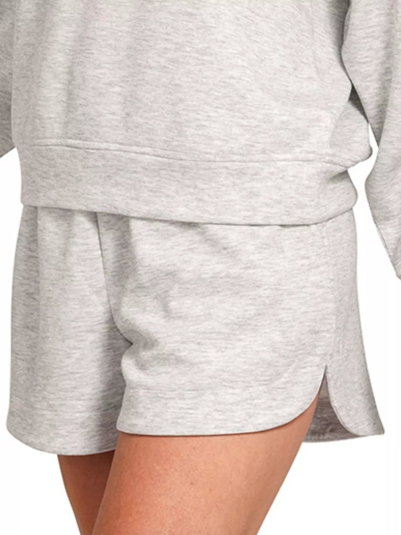 Fashorio Zenana Scuba Long Sleeve Sweatshirt and Shorts Set