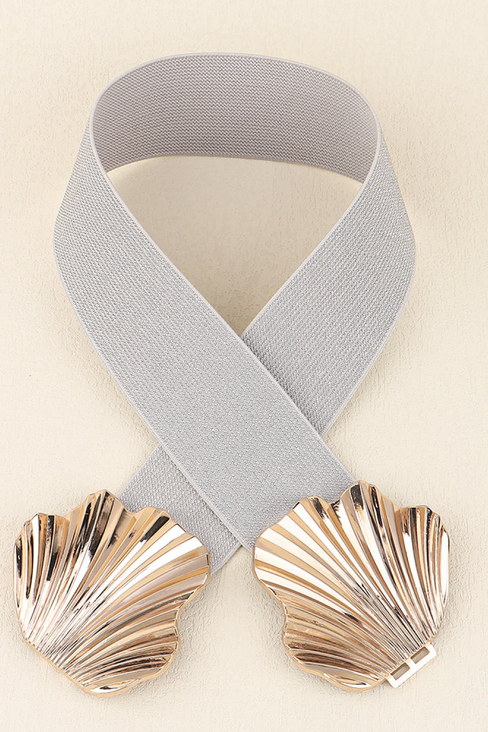 Fashorio Zinc Alloy Buckle Elastic Belt