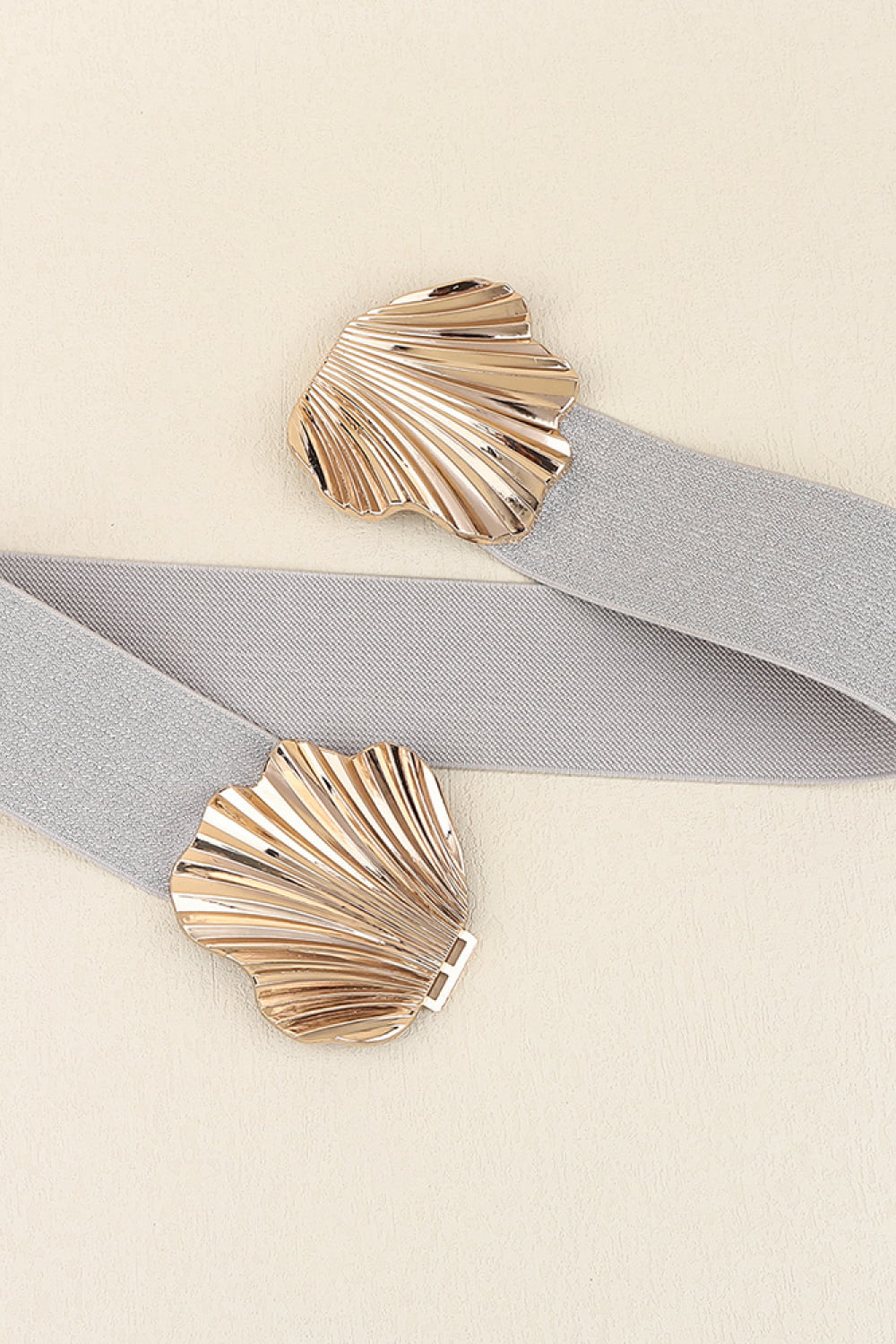 Fashorio Zinc Alloy Buckle Elastic Belt