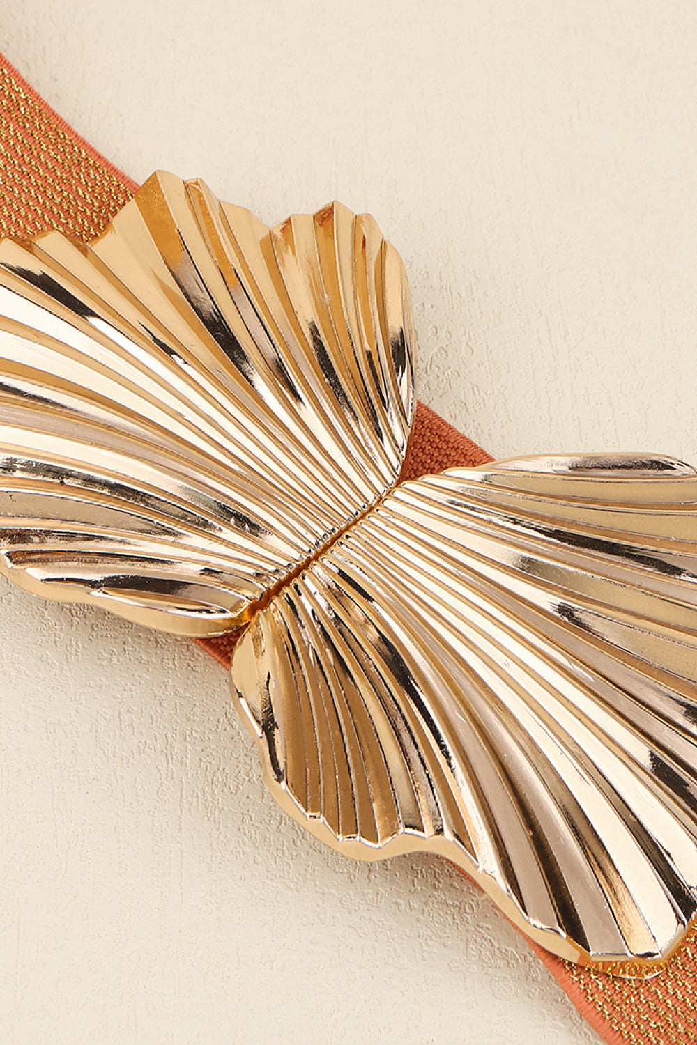 Fashorio Zinc Alloy Buckle Elastic Belt