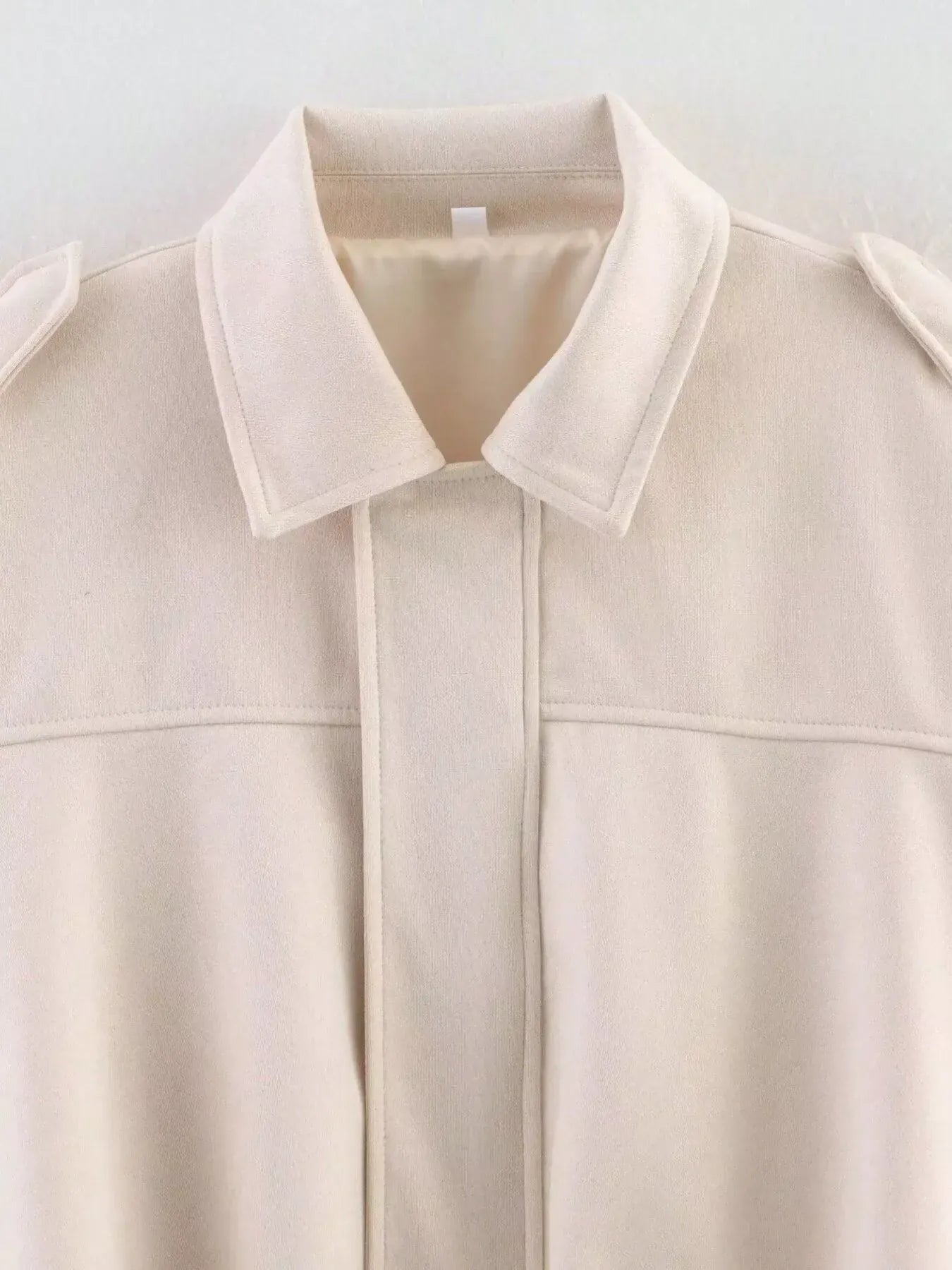 Fashorio Zip Up Oversized Jacket