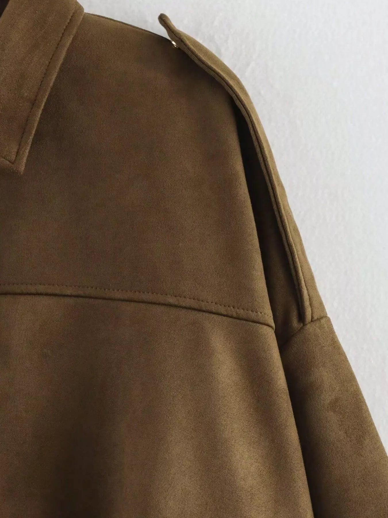 Fashorio Zip Up Oversized Jacket