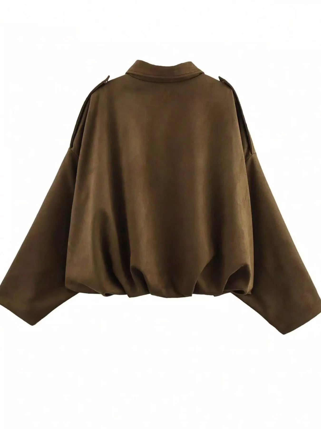 Fashorio Zip Up Oversized Jacket