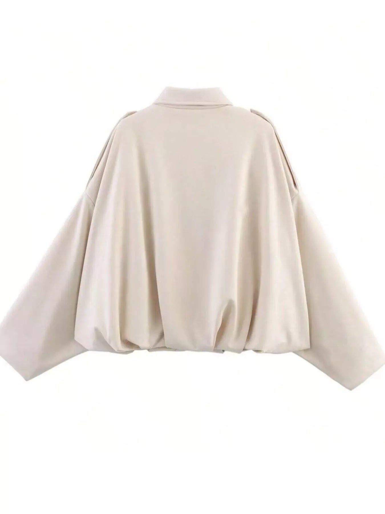 Fashorio Zip Up Oversized Jacket