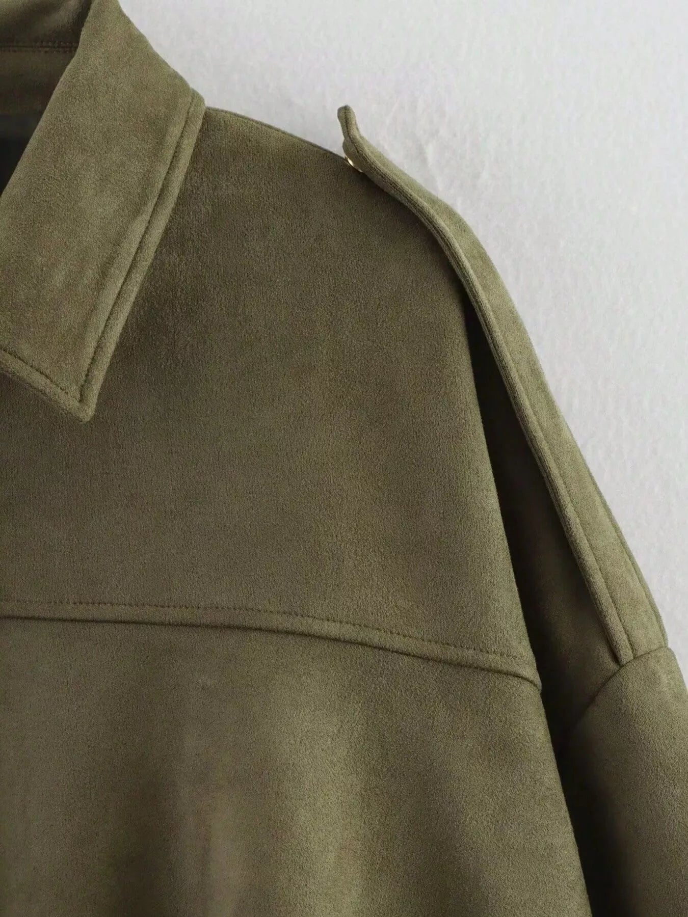 Fashorio Zip Up Oversized Jacket