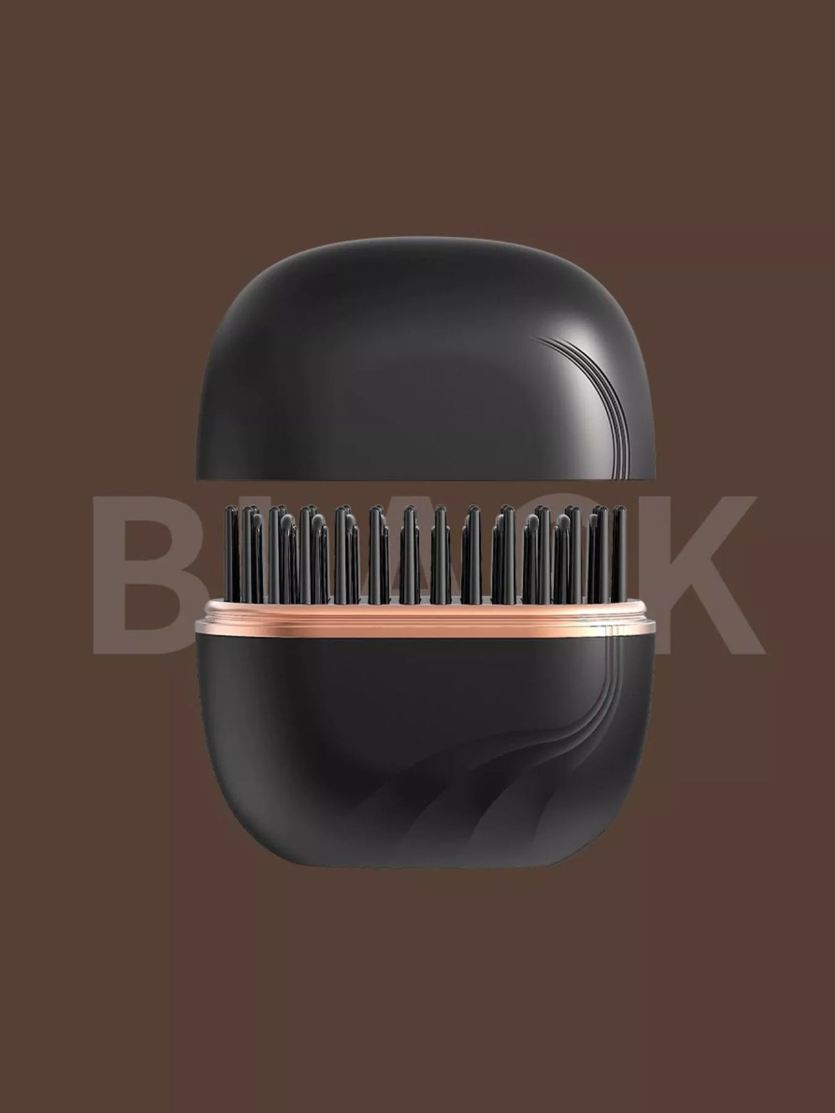 Portable heated straightening comb full product