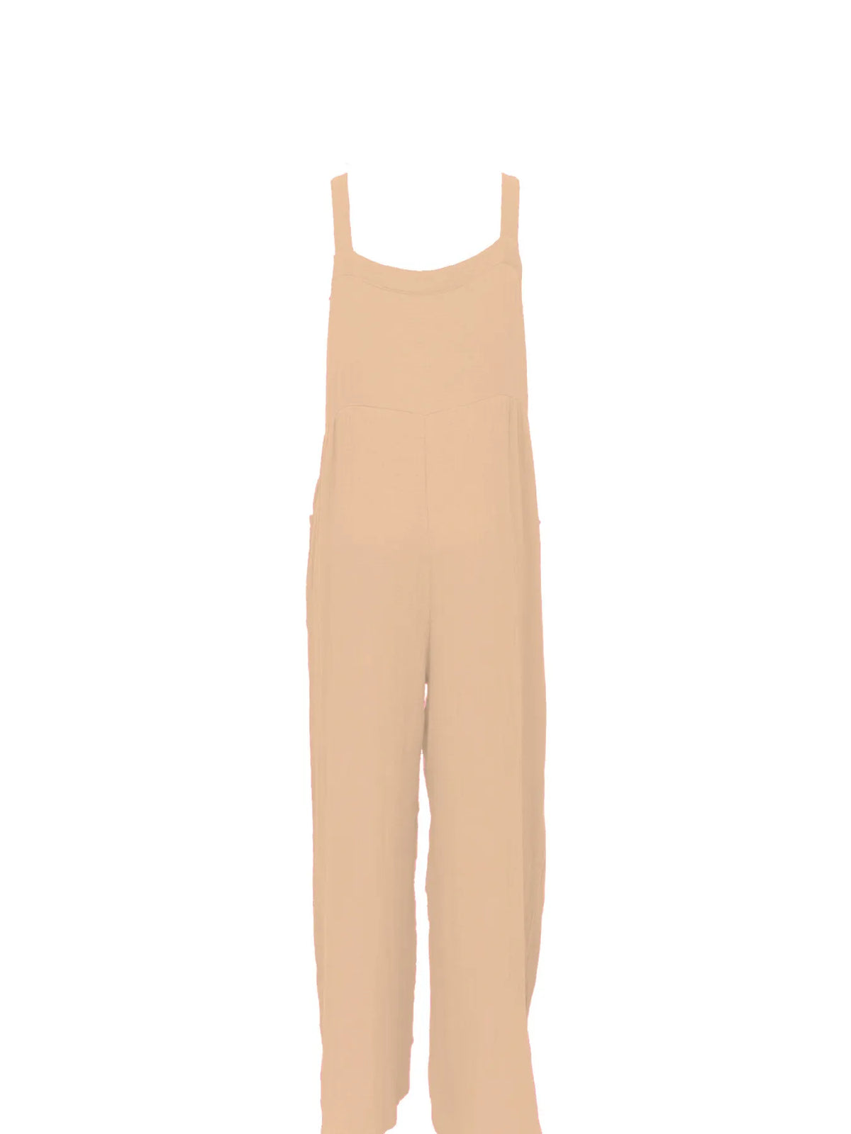 Casual Wide Leg Textured Overalls, view 27