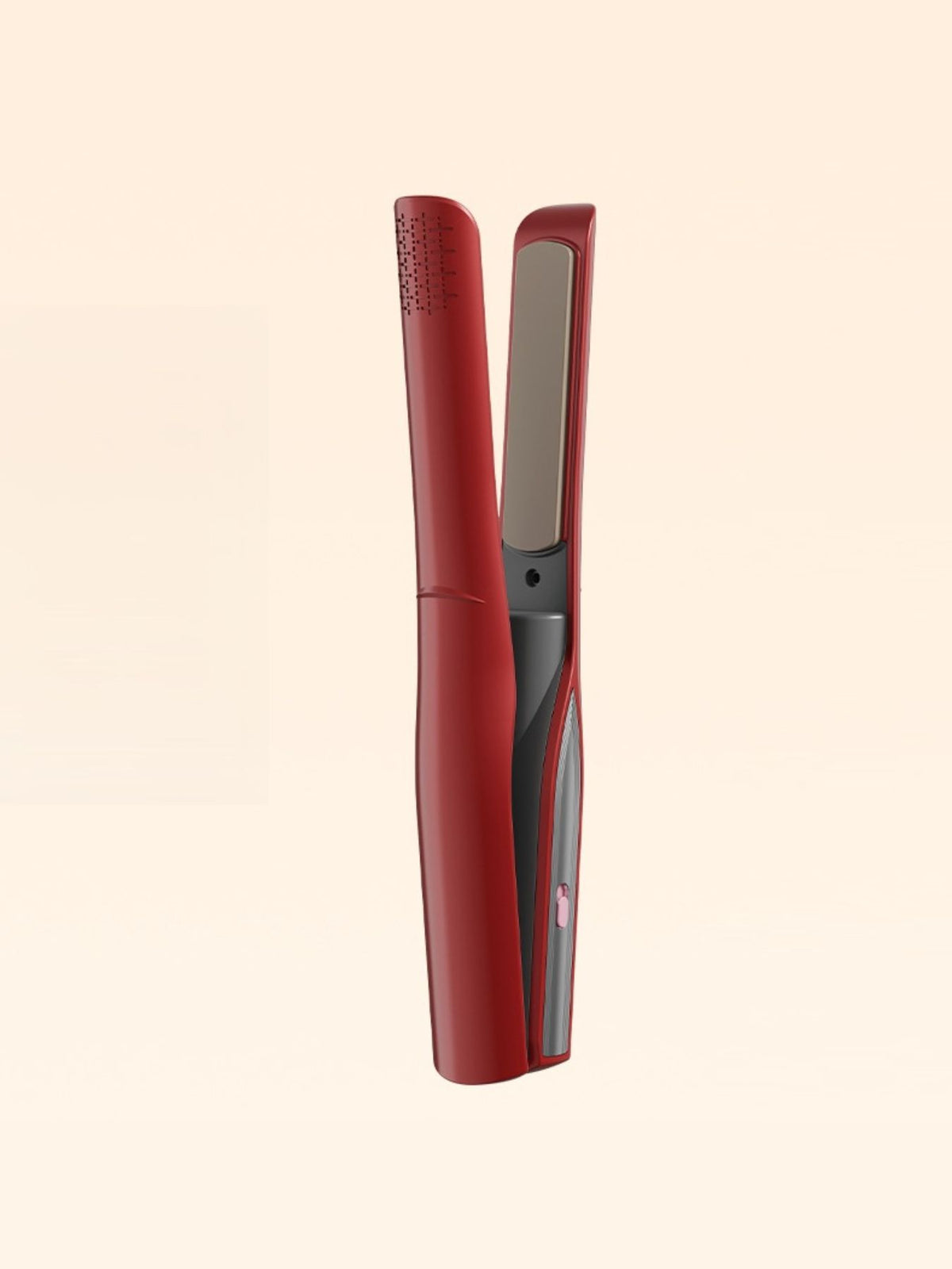 Mini flat iron side profile view