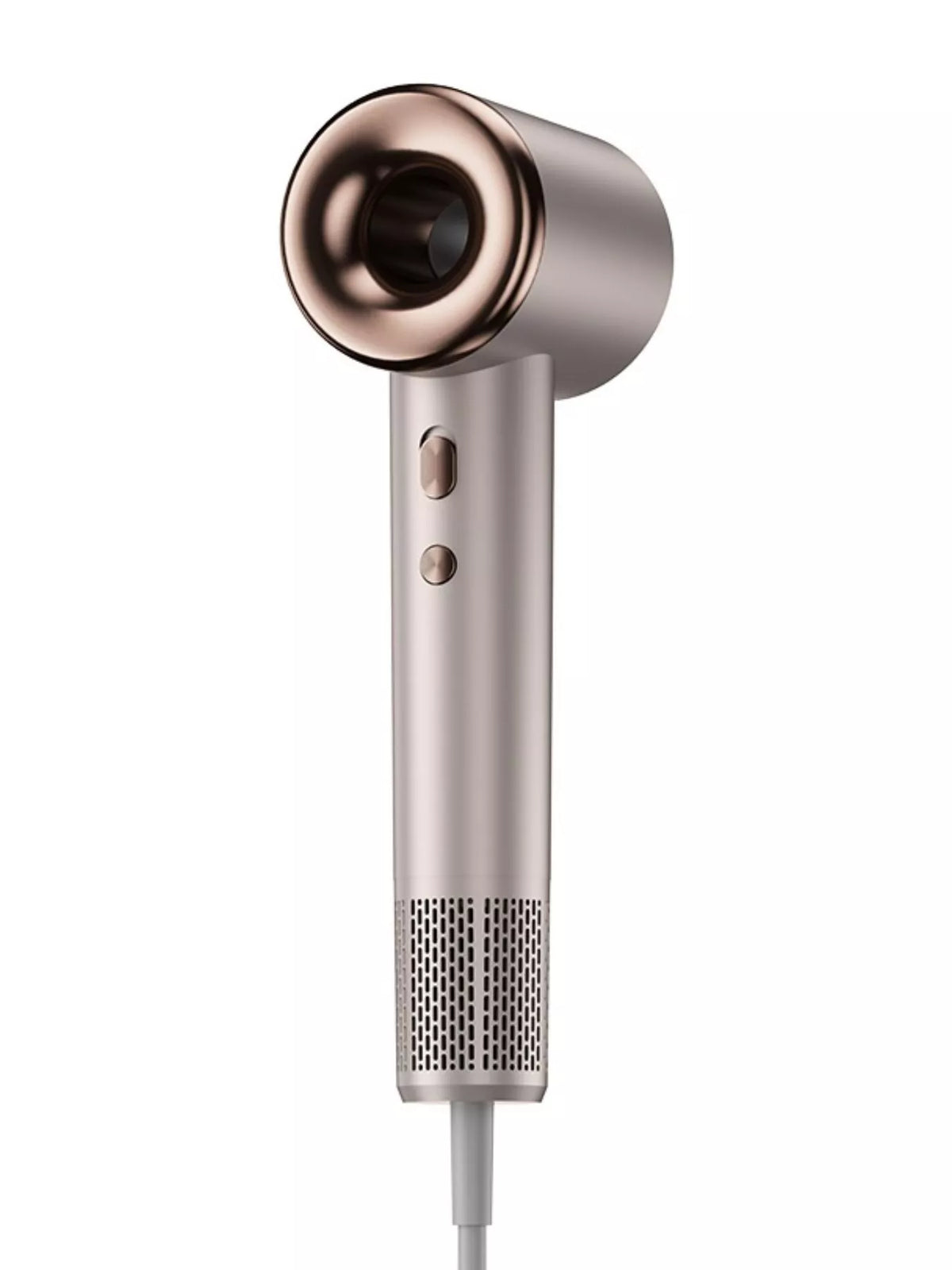 Hair dryer with concentrator nozzle