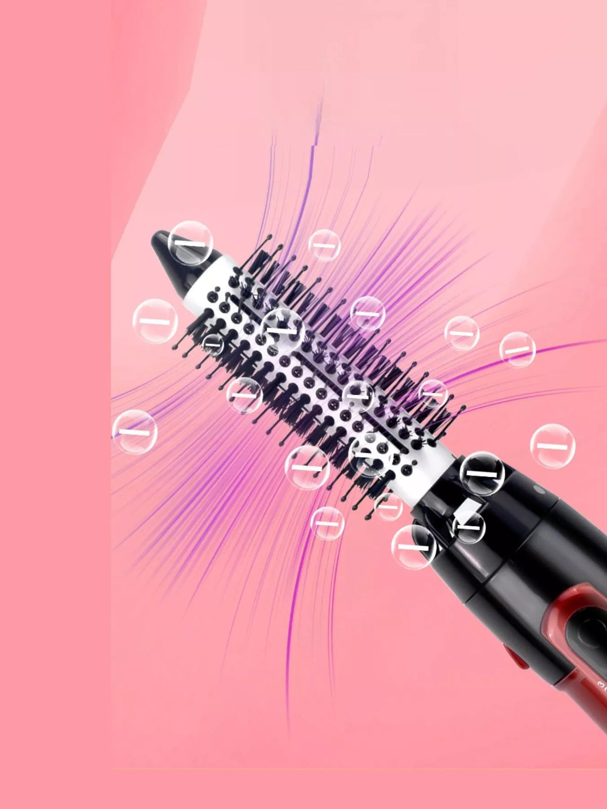 Hot air brush cord and plug