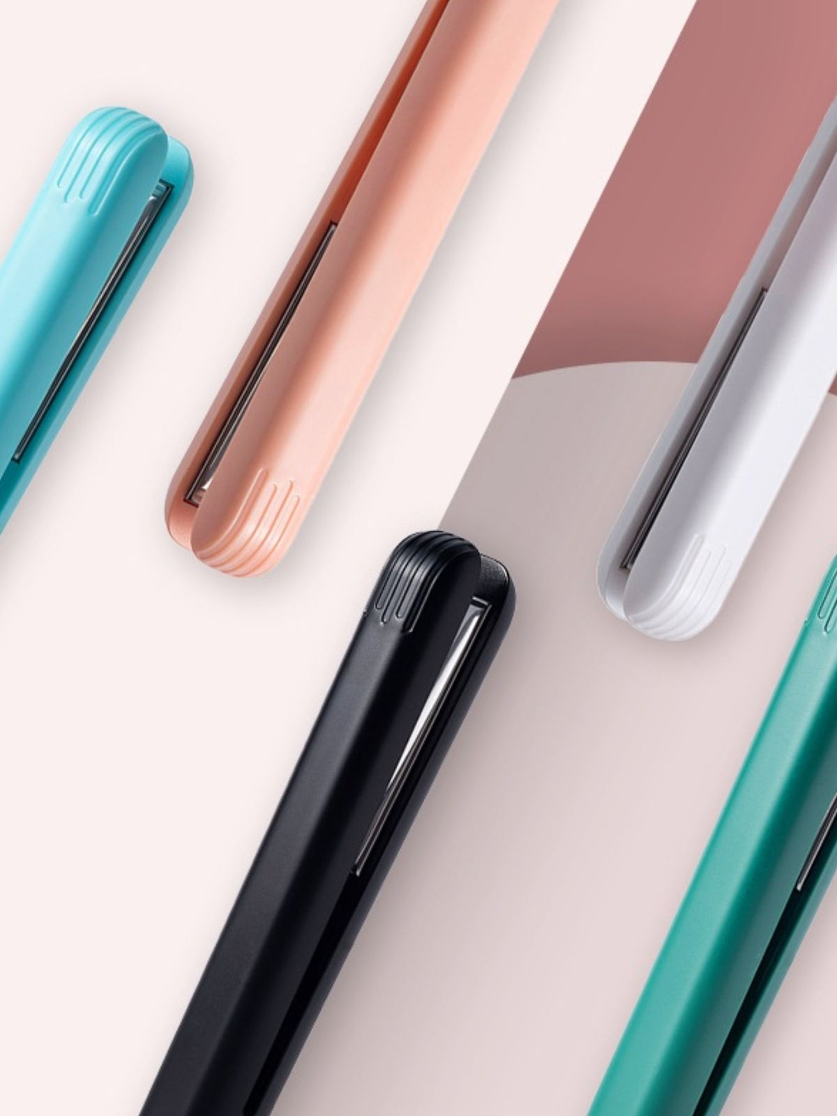 Straightener shown in green