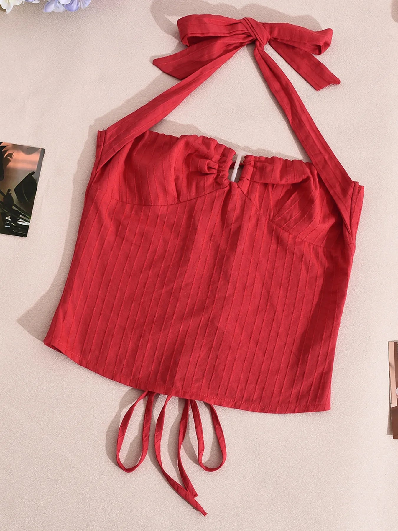 Halter Neck Cami Top - Fashorio