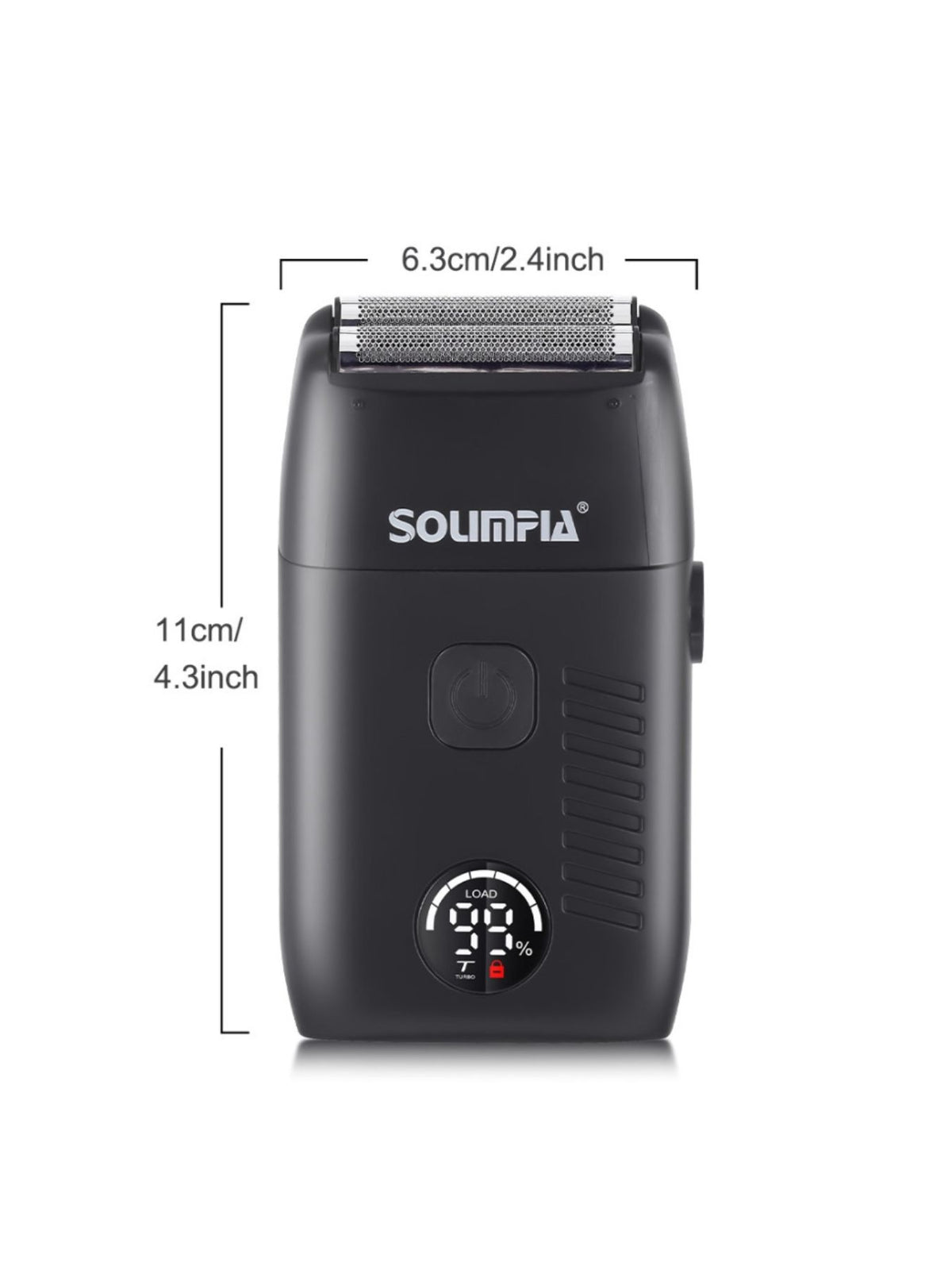 Portable shaver charging detail